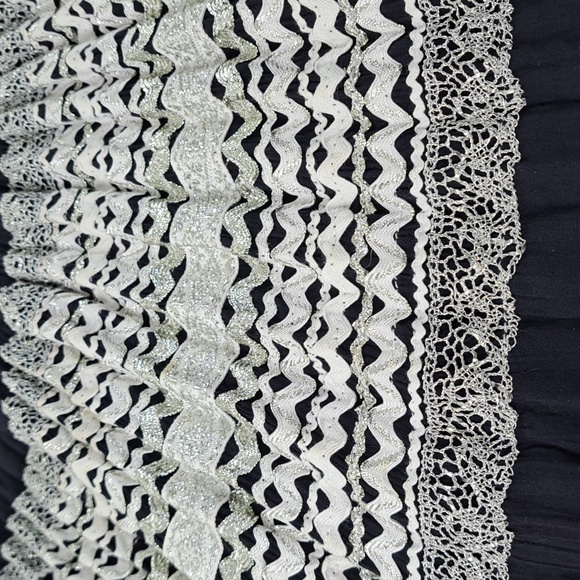 60's Fiesta Dress By Desert Flower Orginals Waist 32 Size M-L - Picture 12 of 15